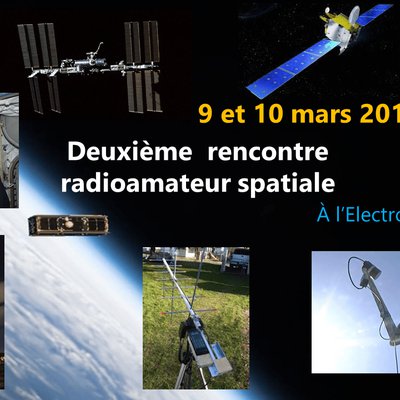 Rencontre spatiale radioamateur à l'Electrolab